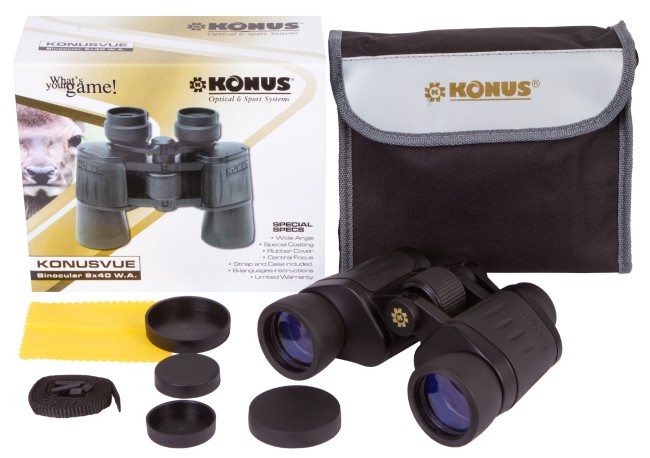 Бинокль Konus Konusvue 8x40 WA Бинокль Konus Konusvue 8x40 WA