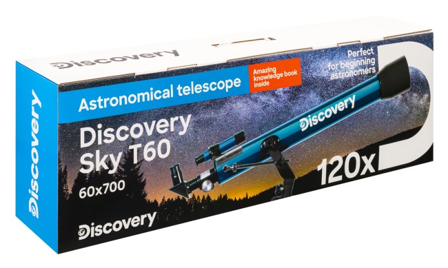 Телескоп Discovery Sky T60 с книгой Телескоп Discovery Sky T60 с книгой