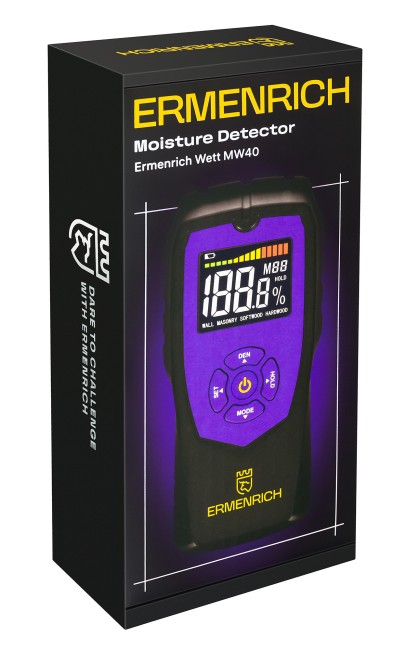 Датчик влажности Ermenrich Wett MW40, фиолетовый Датчик влажности Ermenrich Wett MW40, фиолетовый