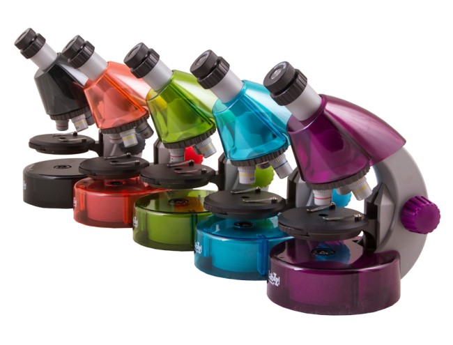 Микроскоп Levenhuk LabZZ M101 Amethyst\Аметист Микроскоп Levenhuk LabZZ M101 Amethyst\Аметист