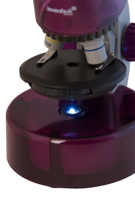 Микроскоп Levenhuk LabZZ M101 Amethyst\Аметист Микроскоп Levenhuk LabZZ M101 Amethyst\Аметист