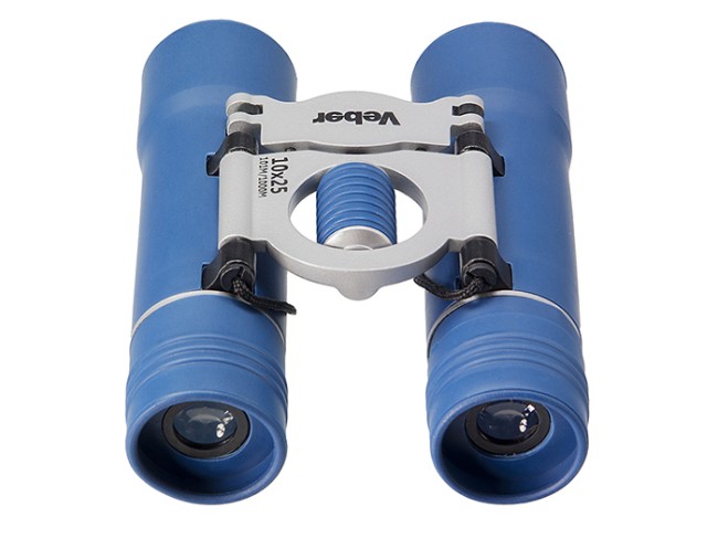 Бинокль Veber Sport new БН 10x25 синий/серебристый Бинокль Veber Sport new БН 10x25 синий/серебристый