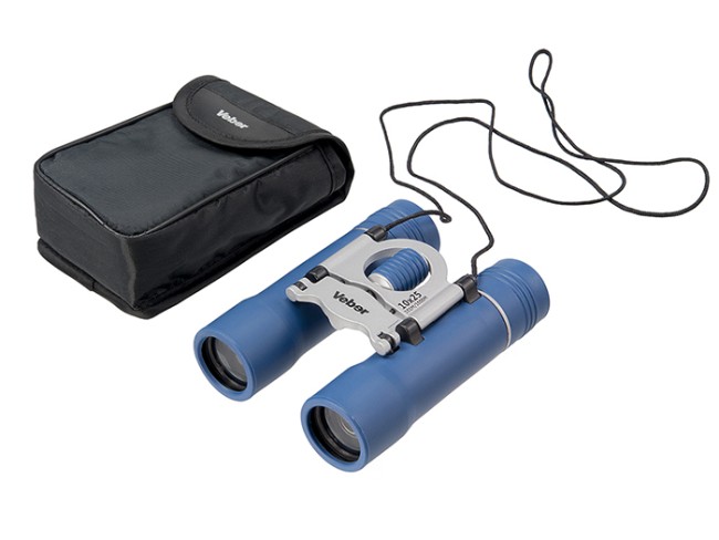 Бинокль Veber Sport new БН 10x25 синий/серебристый Бинокль Veber Sport new БН 10x25 синий/серебристый