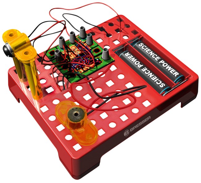 Набор для экспериментов Bresser Junior «Датчик движения» Набор для экспериментов Bresser Junior «Датчик движения»