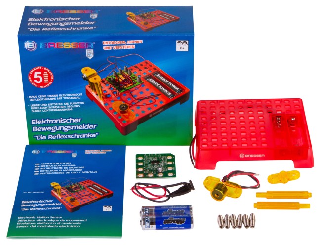 Набор для экспериментов Bresser Junior «Датчик движения» Набор для экспериментов Bresser Junior «Датчик движения»