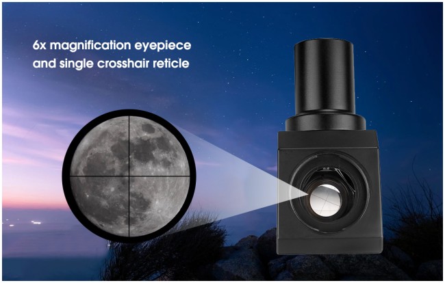 Искатель SVBONY 6x30 с изломом оси и креплением