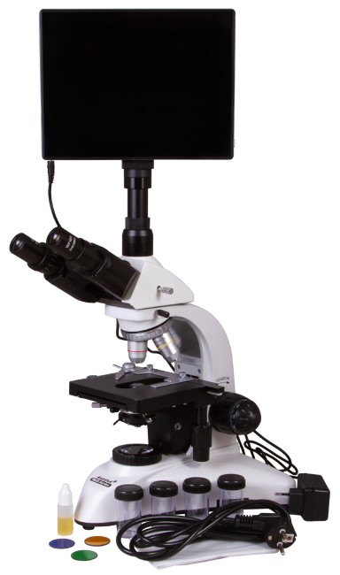 Микроскоп цифровой Levenhuk MED D20T LCD, тринокулярный Микроскоп цифровой Levenhuk MED D20T LCD, тринокулярный