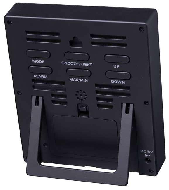 Метеостанция Bresser Temeo Hygro Quadro DLX с тремя датчиками, черная Метеостанция Bresser Temeo Hygro Quadro DLX с тремя датчиками, черная