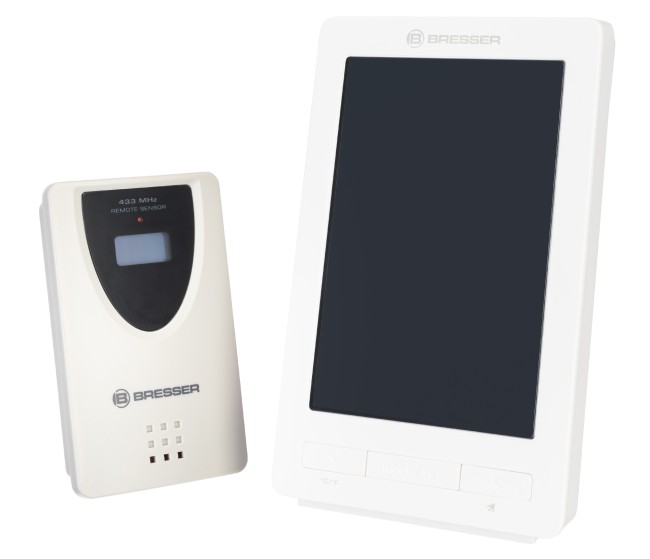 Метеостанция Bresser ClimaTemp WS с цветным дисплеем, белая Метеостанция Bresser ClimaTemp WS с цветным дисплеем, белая