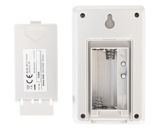 Метеостанция Bresser ClimaTemp WS с цветным дисплеем, белая Метеостанция Bresser ClimaTemp WS с цветным дисплеем, белая
