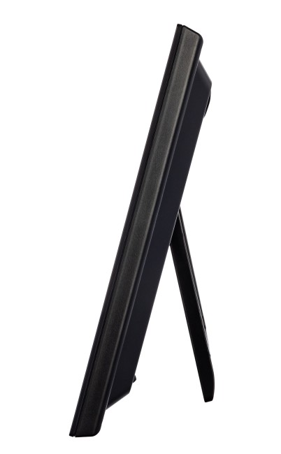 Метеостанция (настенные часы) Bresser MyTime Jumbo LCD, черная