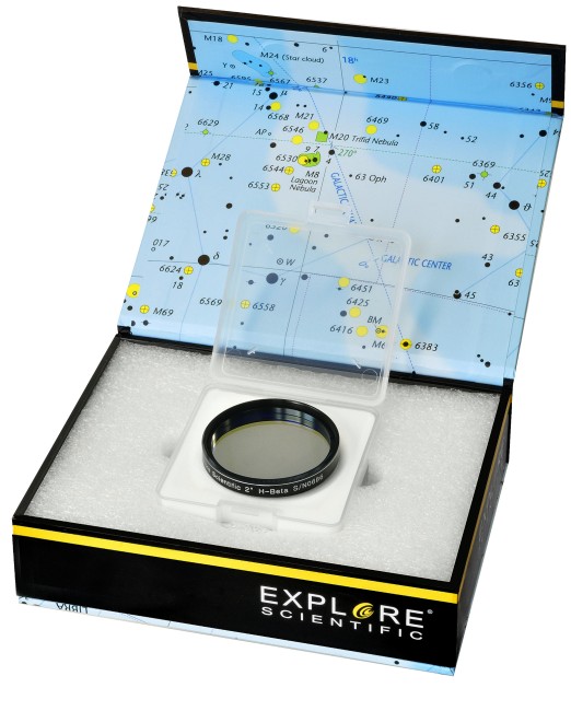 Фильтр Explore Scientific 2" H-Beta Nebula Filter Фильтр Explore Scientific 2" H-Beta Nebula Filter