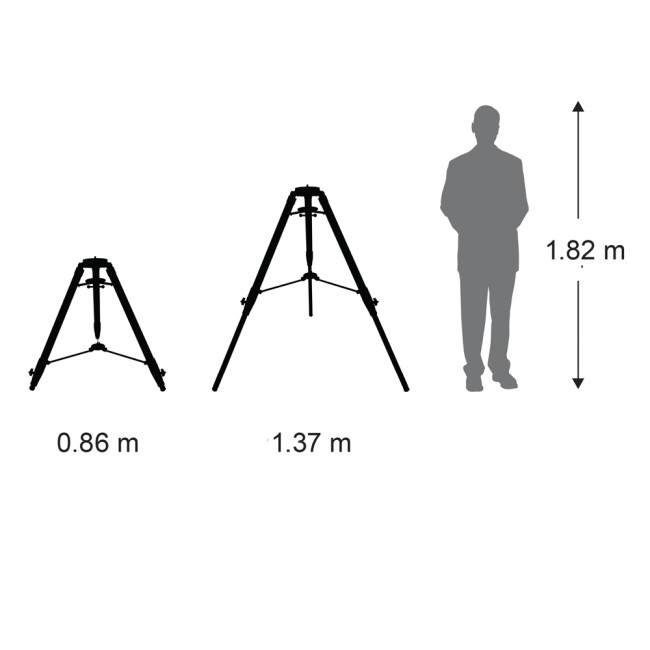 Полевая тренога Meade изменяемой высоты для всех LX90 и 8",10" LX200