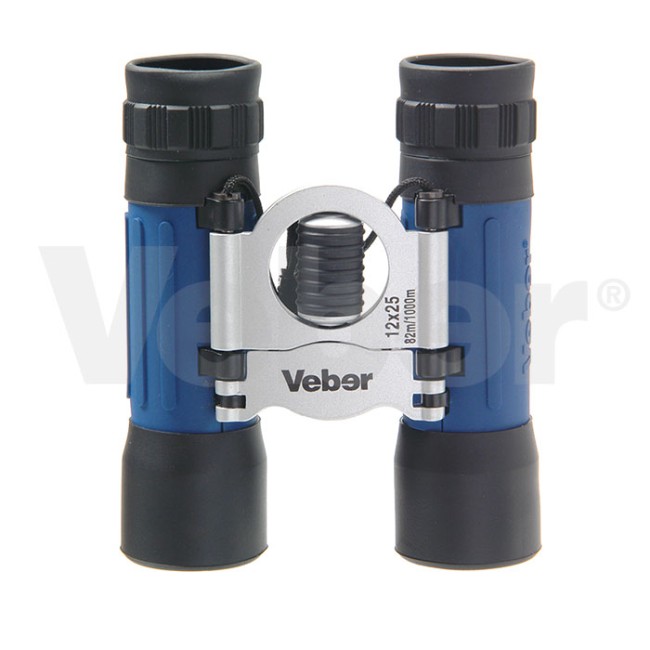 Бинокль Veber Sport new БН 12x25 синий/серебристый