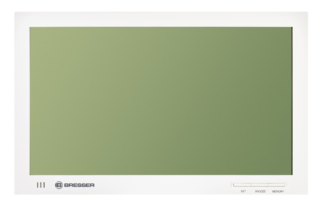 Метеостанция (настенные часы) Bresser MyTime Jumbo LCD, белая Метеостанция (настенные часы) Bresser MyTime Jumbo LCD, белая