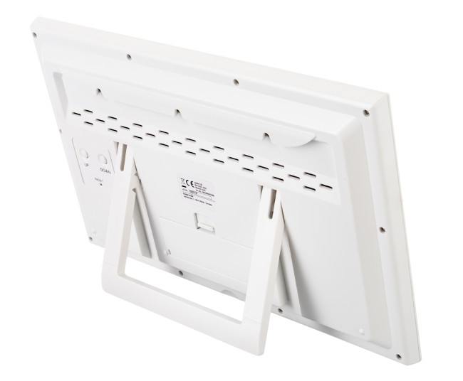 Метеостанция (настенные часы) Bresser MyTime Jumbo LCD, белая Метеостанция (настенные часы) Bresser MyTime Jumbo LCD, белая