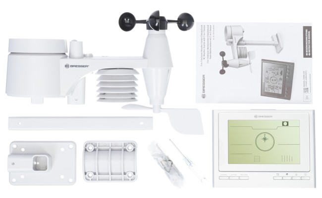 Метеостанция Bresser «7 в 1» ClimateScout Exclusive, серебристая