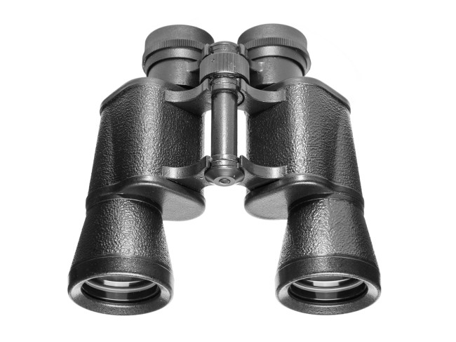 Бинокль КОМЗ БПЦc 10х40 с сеткой рубин