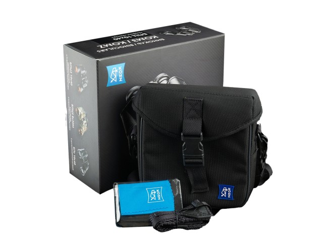 Бинокль КОМЗ БПЦc 10х40 с сеткой рубин