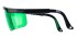 Очки лазерные Ermenrich Verk GG30, зеленые Очки лазерные Ermenrich Verk GG30, зеленые
