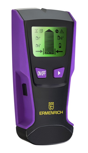 Детектор проводки Ermenrich Ping SM30, фиолетовый Детектор проводки Ermenrich Ping SM30, фиолетовый