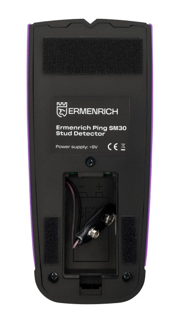 Детектор проводки Ermenrich Ping SM30, фиолетовый Детектор проводки Ermenrich Ping SM30, фиолетовый
