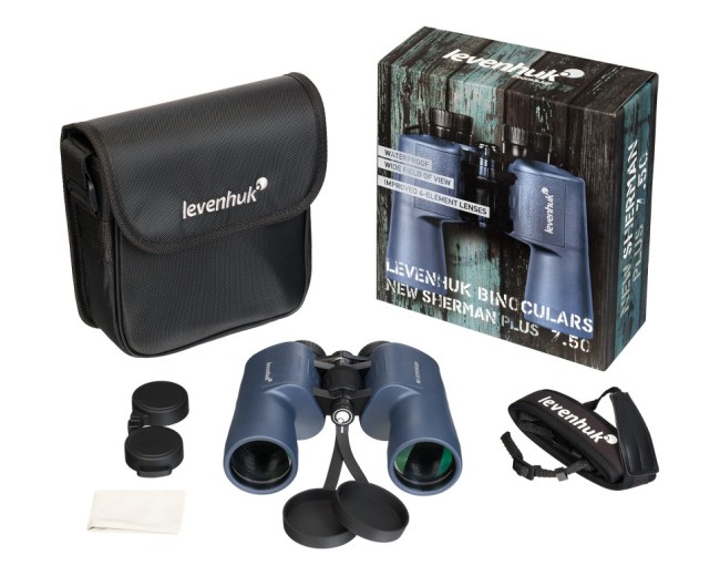 Бинокль Levenhuk New Sherman PLUS 7x50