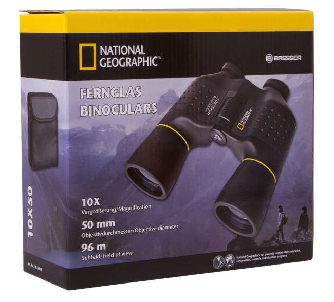 Бинокль Bresser National Geographic 10x50 Бинокль Bresser National Geographic 10x50
