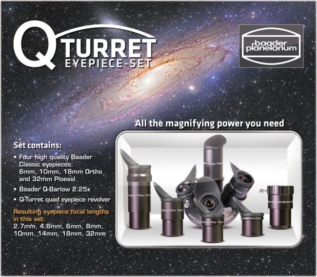 Набор аксессуаров Baader Planetarium Q-Turret Набор аксессуаров Baader Planetarium Q-Turret