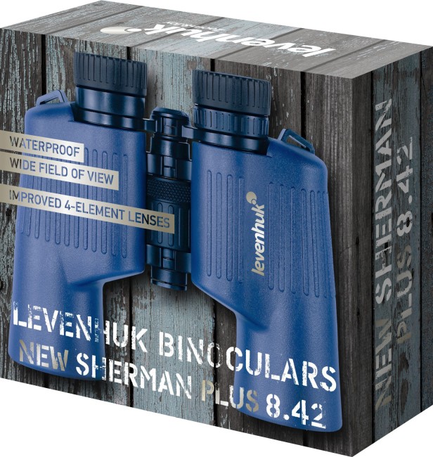 Бинокль Levenhuk New Sherman PLUS 8x42 Бинокль Levenhuk New Sherman PLUS 8x42