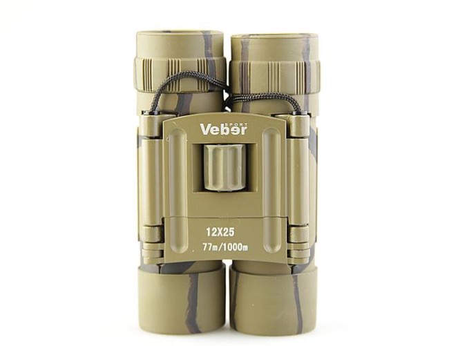 Бинокль Veber Sport БН 12x25 камуфлированный Бинокль Veber Sport БН 12x25 камуфлированный