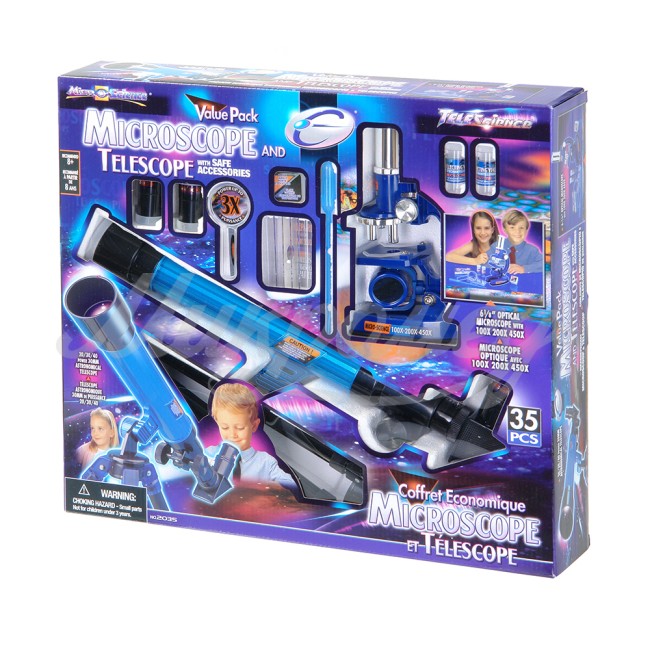 Микроскоп MP-450+телескоп (20351)