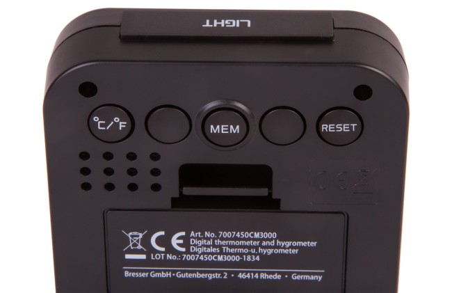 Метеостанция Bresser MyTime Smile, черная