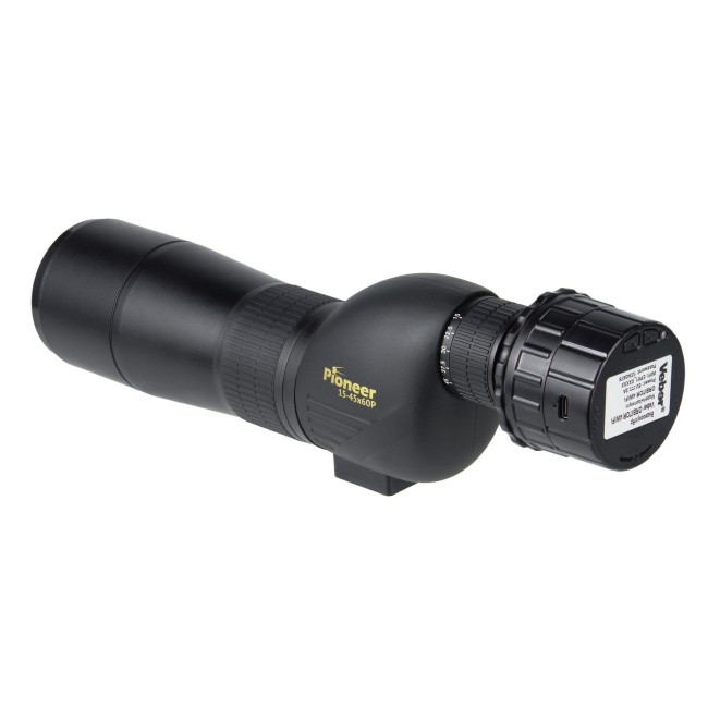 Цифровая зрительная труба Veber PioneerDigital 15-45*60 РD с WiFi