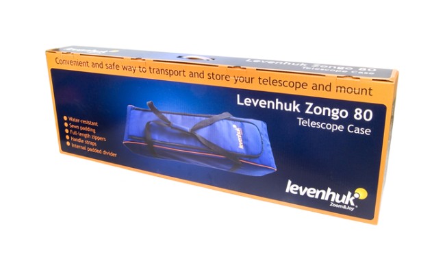 Сумка Levenhuk Zongo 80 для телескопа, синяя большая Сумка Levenhuk Zongo 80 для телескопа, синяя большая