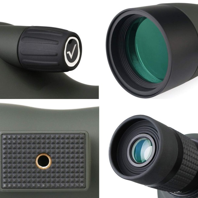 Зрительная труба SVBONY 20-60х60 с прямым изображением, на штативе Зрительная труба SVBONY 20-60х60 с прямым изображением, на штативе