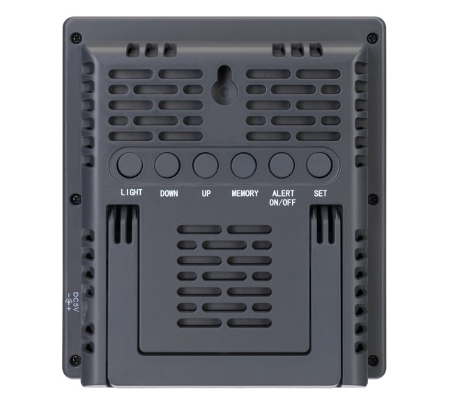 Гигрометр Bresser Air Quality Smile с датчиком CO2, серый