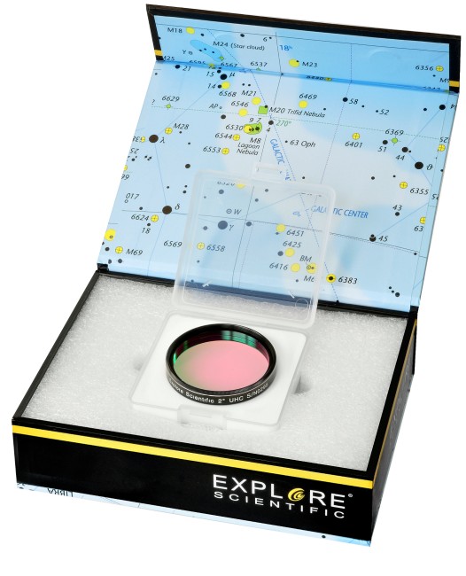 Фильтр Explore Scientific 2" UHC Nebula Filter Фильтр Explore Scientific 2" UHC Nebula Filter