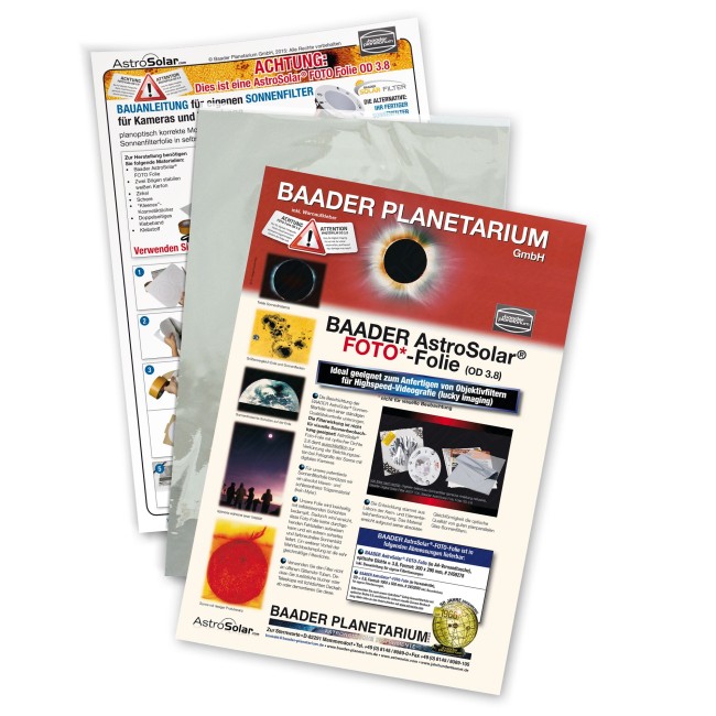 Пленка Baader Planetarium AstroSolar Photo, 100х50 см