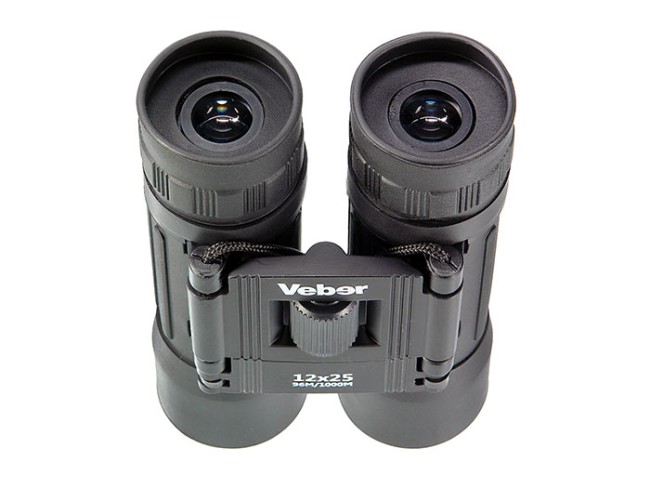 Бинокль Veber Sport БН 12x25 черный Бинокль Veber Sport БН 12x25 черный