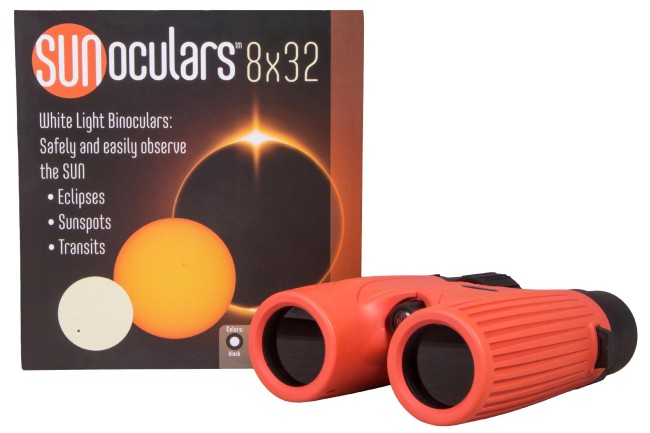Бинокль солнечный LUNT SUNoculars 8x32, красный Бинокль солнечный LUNT SUNoculars 8x32, красный