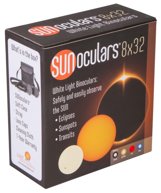 Бинокль солнечный LUNT SUNoculars 8x32, красный Бинокль солнечный LUNT SUNoculars 8x32, красный