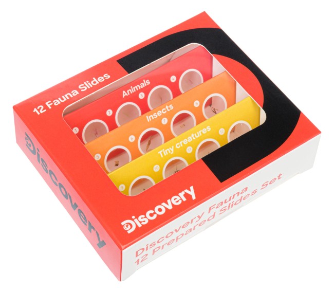 Набор микропрепаратов Discovery «Фауна», 12 шт. Набор микропрепаратов Discovery «Фауна», 12 шт.