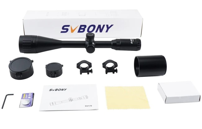 Прицел SVBONY оптический 6-24x50 (SV178) Прицел SVBONY оптический 6-24x50 (SV178)