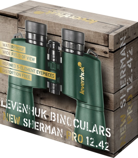 Бинокль Levenhuk New Sherman PRO 12x42 Бинокль Levenhuk New Sherman PRO 12x42