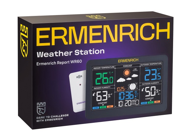Метеостанция Ermenrich Report WR60 Метеостанция Ermenrich Report WR60
