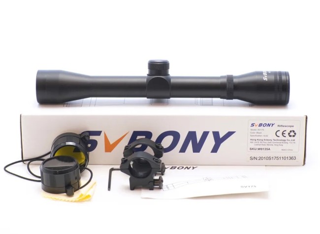 Прицел SVBONY оптический 4x32 (SV175) Прицел SVBONY оптический 4x32 (SV175)