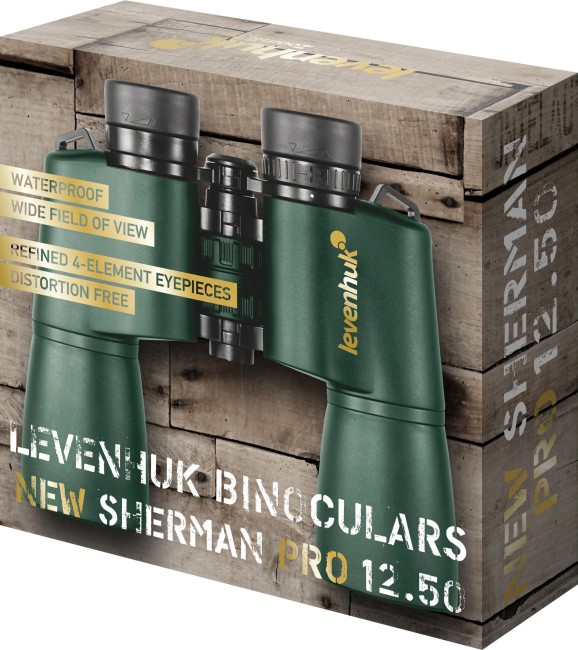 Бинокль Levenhuk New Sherman PRO 12x50
