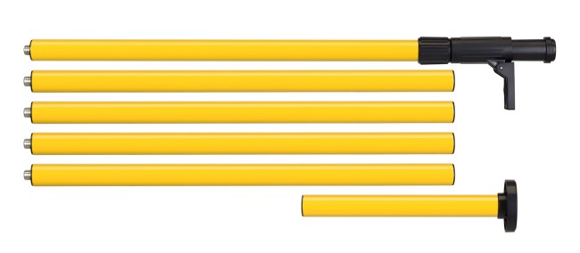Штанга телескопическая для лазерного уровня Ermenrich Reel TWR40, 3,96 м Штанга телескопическая для лазерного уровня Ermenrich Reel TWR40, 3,96 м