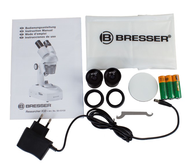 Микроскоп Bresser Researcher ICD LED 20x-80x Микроскоп Bresser Researcher ICD LED 20x-80x